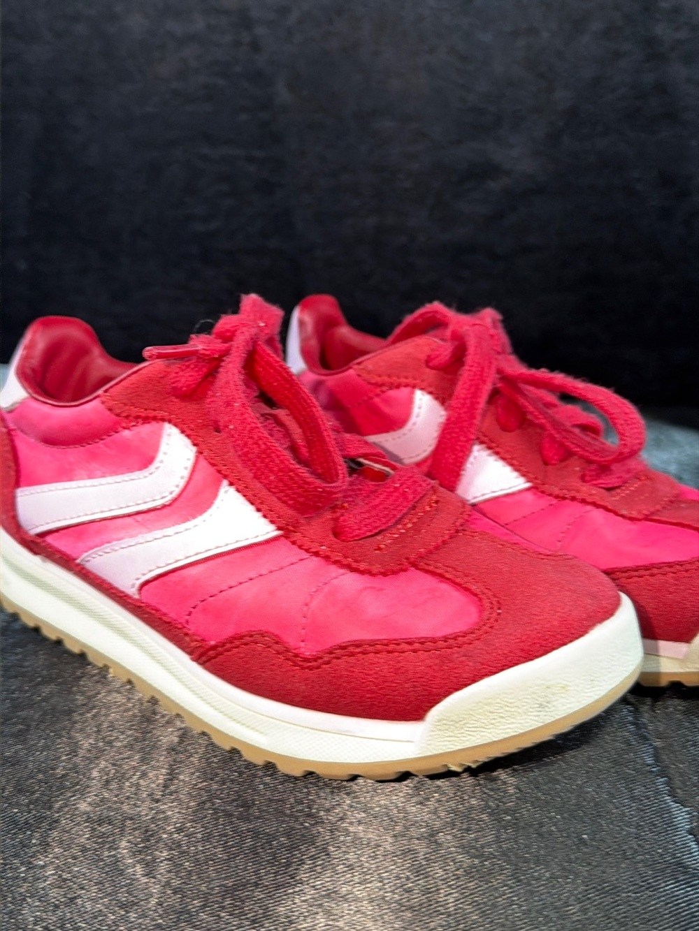 wonder nation Red and White Kids Sneakers
